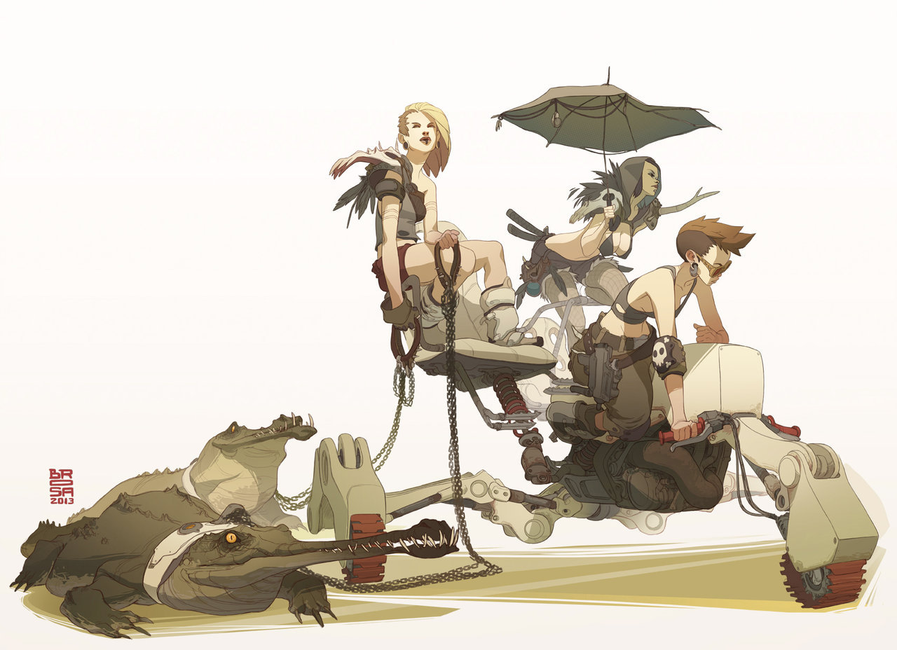 supersonicelectronic:  Sergi Brosa. A few illustrations by Sergi Brosa who fuses