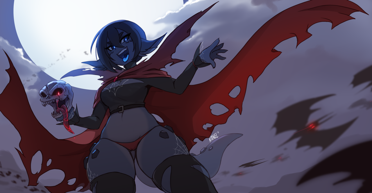 kanelfa:Ay, Happy Halloween! For the first time, thanks to patrons!(had no clue what
