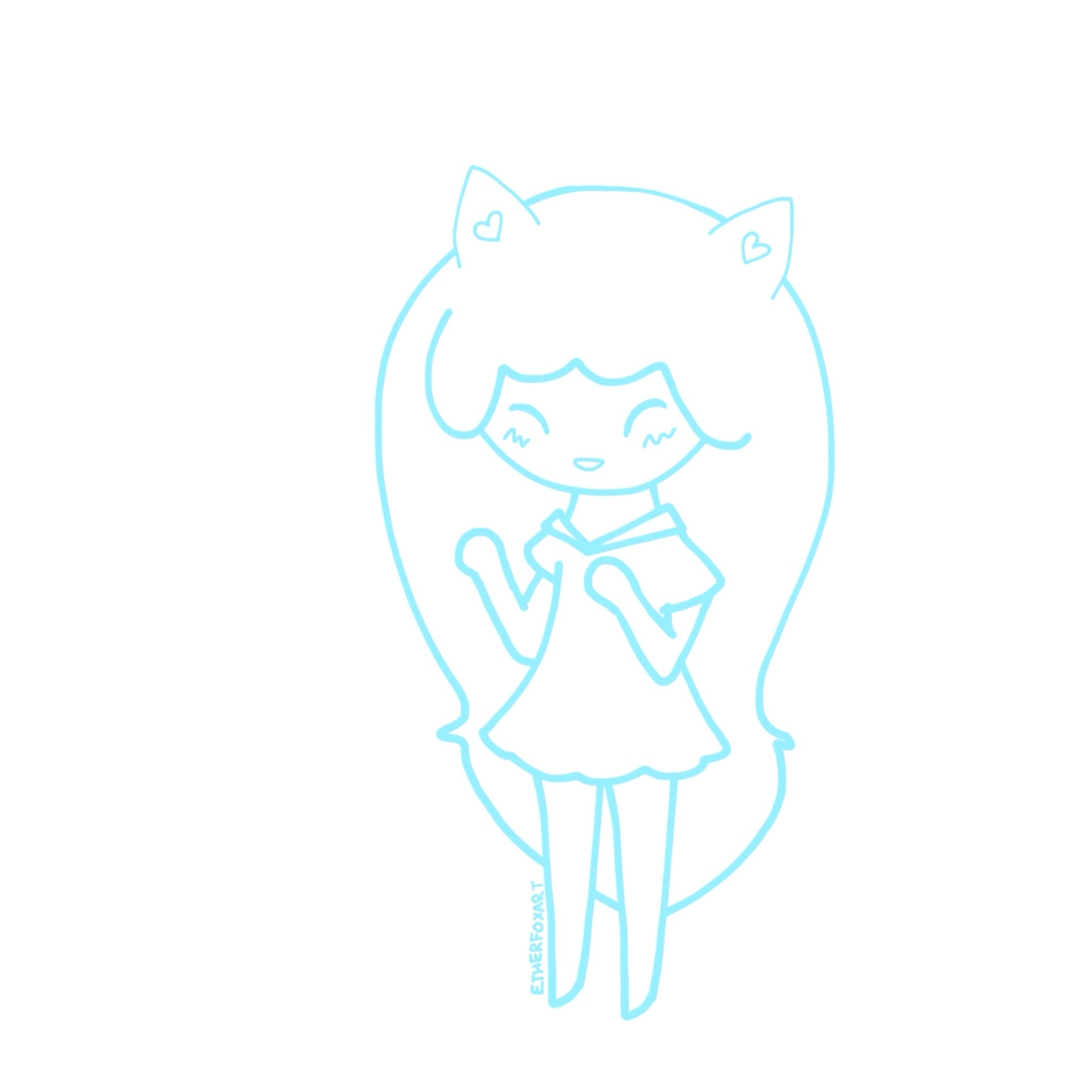 etherfoxart:  I’m not very good at anatomy or animating anatomy but I try OTL