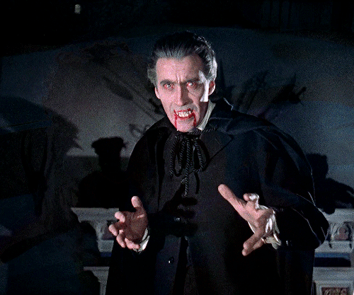 iamdinomartins: Christopher Lee as Count Dracula in Horror of Dracula (1958) dir. Terence Fisher