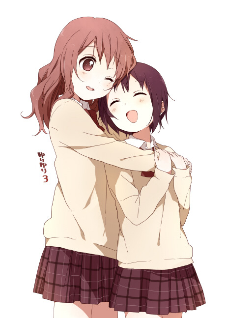 yurimother:  Original: 先輩＆みわArtist: なもり 