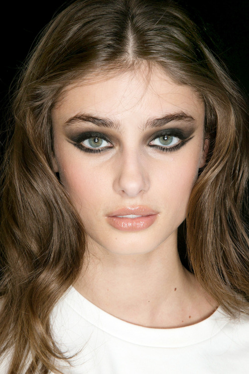 runwayandbeauty:  Taylor Marie Hill - Beauty at Elie Saab Fall 2015 | PFW.