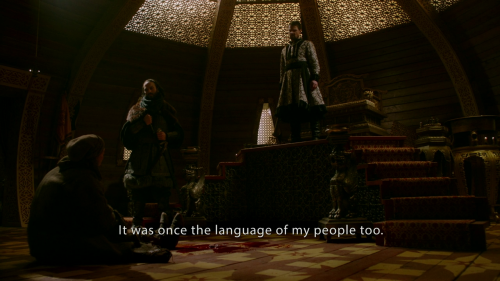Ivar the Boneless & Prince Oleg (The Prophet), Vikings S06E01 ‘New Beginnings’More on Rus here