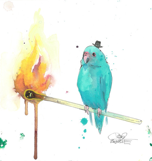 crossconnectmag:    Grunge Art by Lora Zombie  Born in a small town in Russia, in 1990,   Lora Zombie   (previously)       was set on becoming an artist a very early age. The self-taught painter first gained recognition in the late 2000s as her work