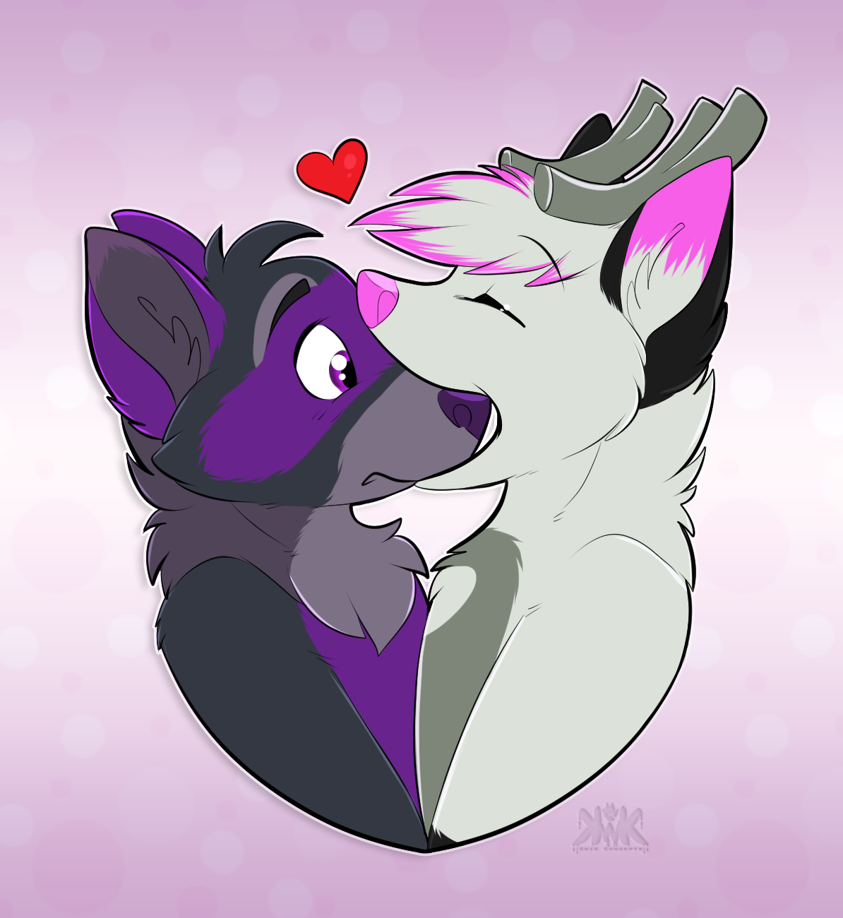 furrywolflover:Lilattawuff Valentine Bust - by KwiKx3