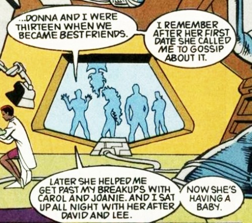 yellowcape: - The New Titans #89 ‘I can’t believe she’s not still in ponytails.&rs