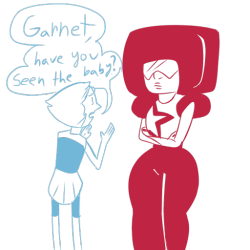 prisonparty:Garnet don’t scare bird mom