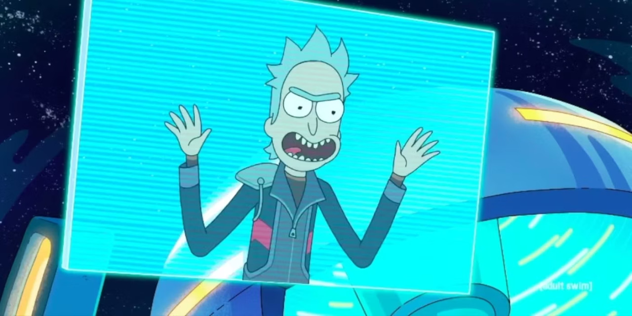 Prime Rick was the first to invent interdimensional portal technology so he  was moving from dimensions to other to give other Ricks the same technology  this was before the citadel. Green portal