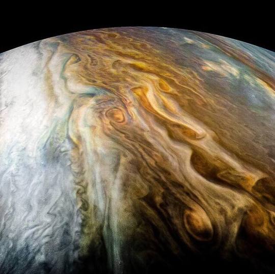 NASA has released new images of Jupiter, taken by the Juno Spacecraft.