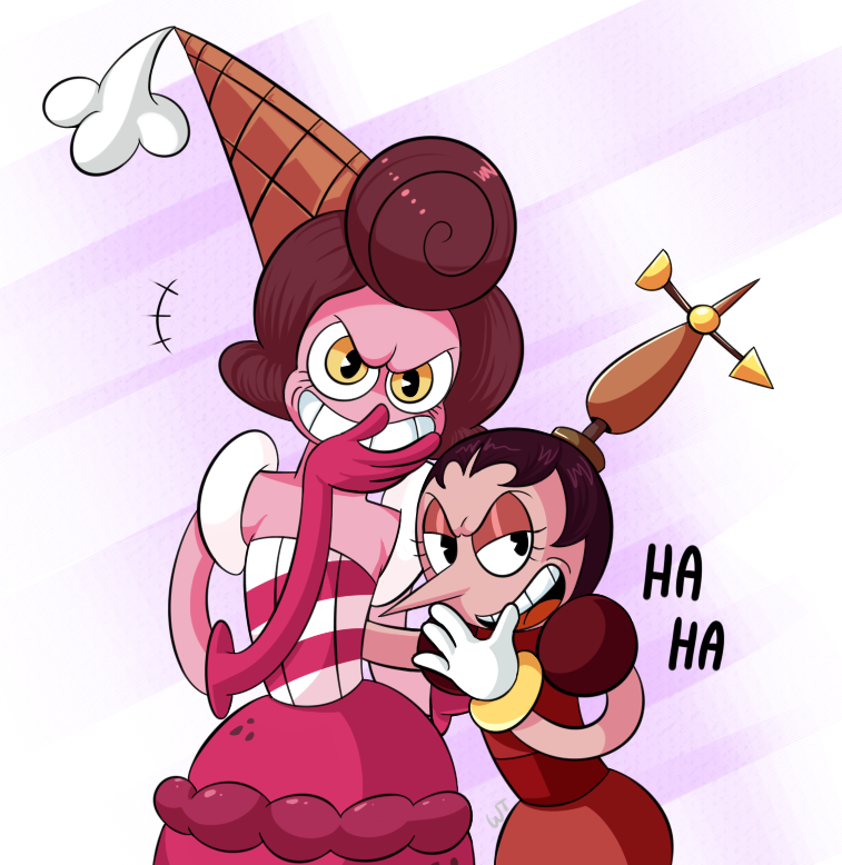 manachi34:  Day 29: It’s almost here! Draw whatever you want!  Laughingpinkcartoonwhores.png