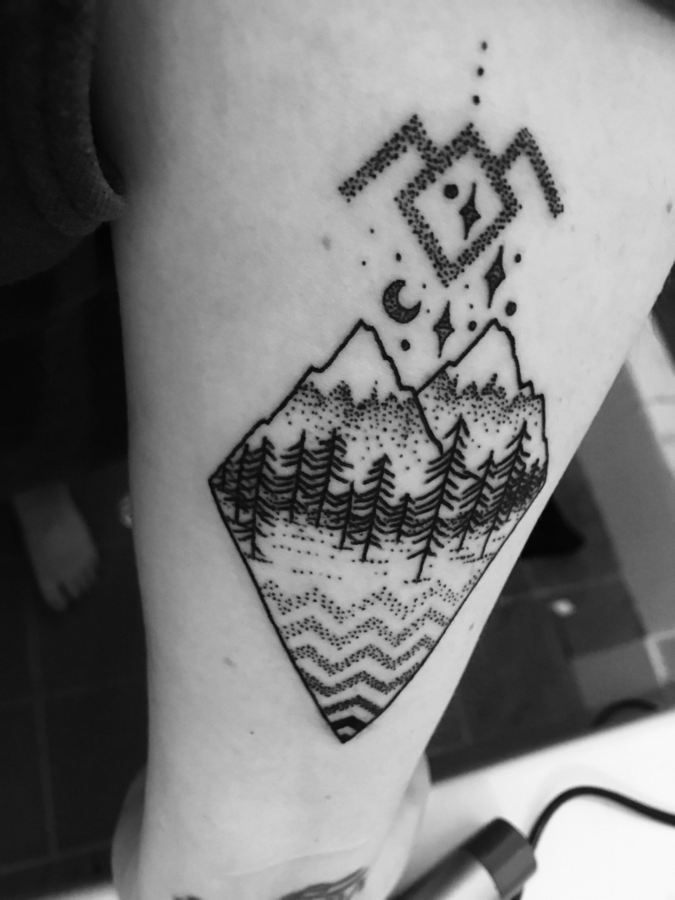 Twin Peaks Tattoo #2 by Micah Peek on Dribbble