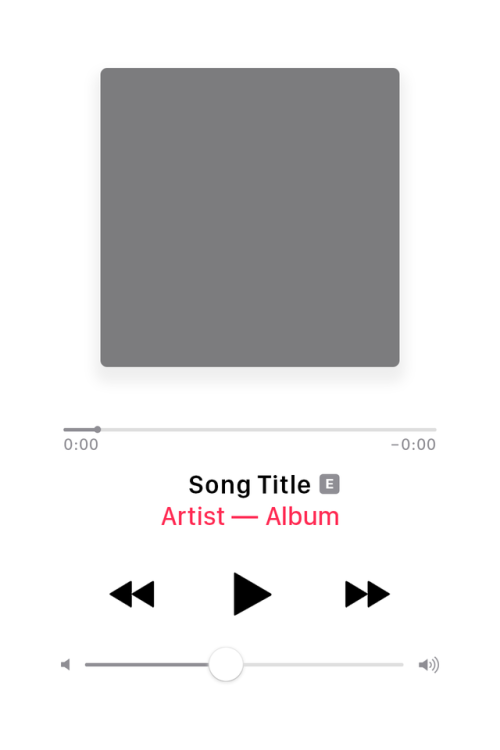 puddifoots: PUDDIFOOTS’ IPHONE MUSIC PLAYER TEMPLATE Please reblog if downloading Font used: S