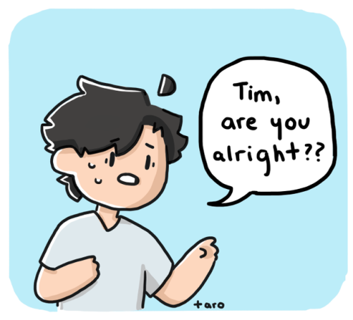 jason-todd-rh - taro-wong - Today on Tim being a Mood - Eating...