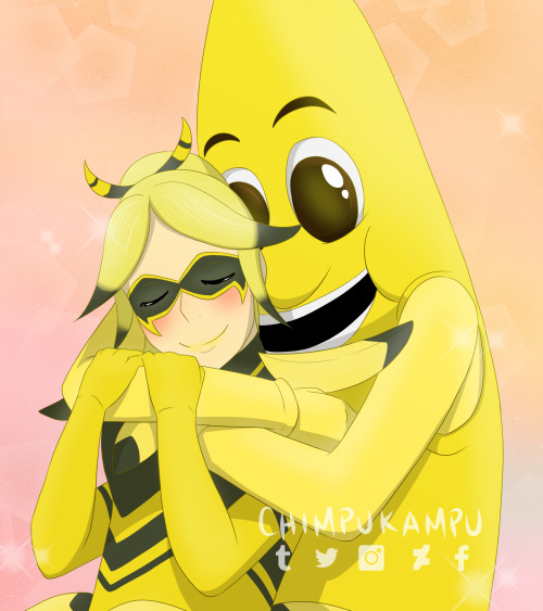 chimpukampu:Queen Banana and her King (aka the only S4 episode that I’m excited to watch)
