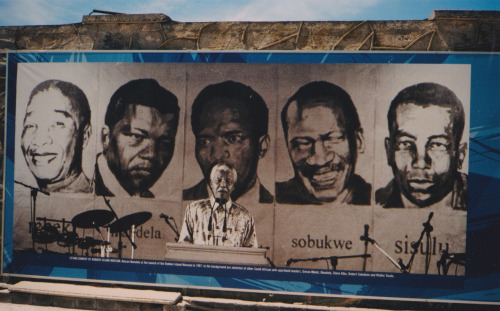 Mbeki, Mandela, Biko, Sobukwe, Sisulu.