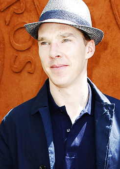 benedictdaily:  Benedict Cumberbatch at Roland Garros in Paris (x)