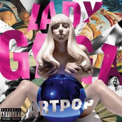 gagasgallery:  @ladygaga: Happy 4 yr Anniversary #ARTPOP Thank u for allowing me to release my rage &amp; passion &amp; fear into this music. “I try to sell myself but I am really laughing, because I just love the music, not the bling.”