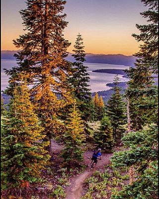 Singletrack at Sunset . #Sunset  #mountainbikes #mountainbike #MTB #mtbtrails #mtbtrail #trails #Bik