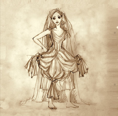 disneyconceptsandstuff: Costume Designs from Tangled by Claire Keane