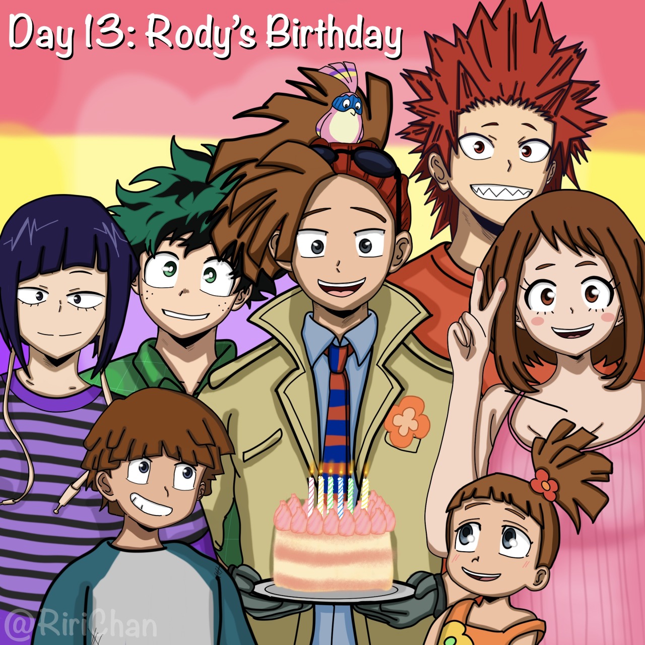 Day 13 of #FebRody month, Rody’s Birthday.  Finally the day has arrived and you think the prompts over right? Ha…haha…HAHA—no, 