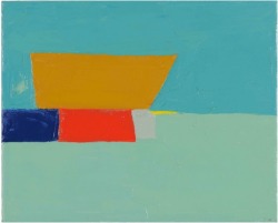 primary-yellow:  ETEL ADNAN UNTITLED (BEIRUT), 2010 via SFEIR-SEMLER GALLERY 