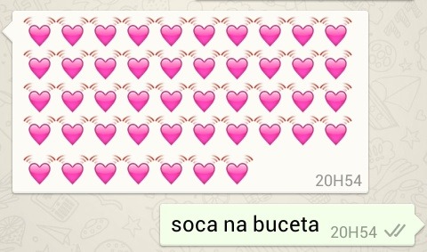 Acabou o caô