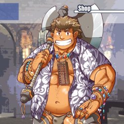 oxnards:  SHOPKEEPER’S BULGE HOT AND COMPACT I WANT ITTTTTTTT