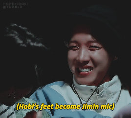 Jimin Is Doing Really Well At Making Sure Hobi Wont Lose His Smile