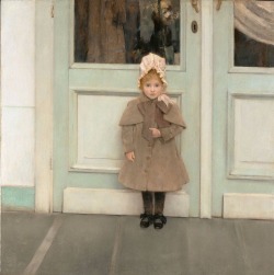 kundst:Fernand Khnopff (Be 1858–1921) Jeanne Kéfer (1885)