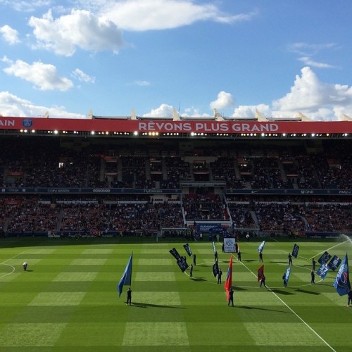 The first of the season (at Parc Des Princes)