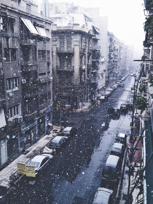 katerinamiliaraki: Athens in white.