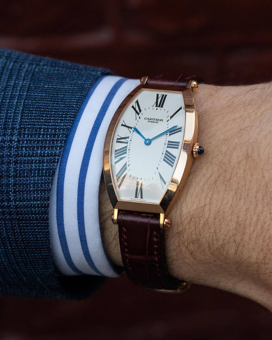 cartier tonneau watch