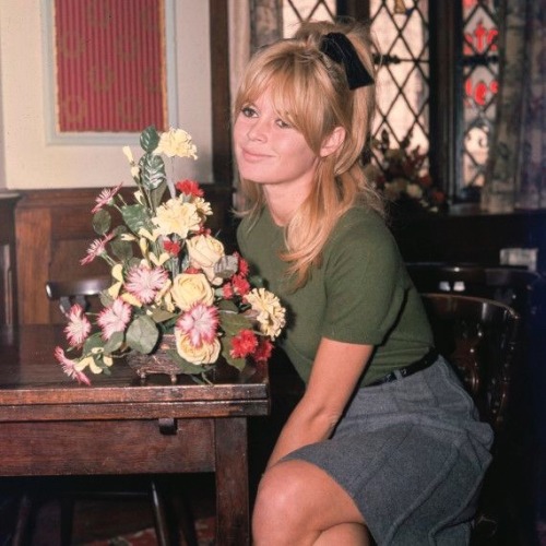 Snaps of Brigitte Bardot in a London pub in 1968. A photographer took her there, apparently just to 