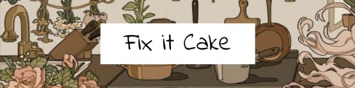 Fix It Cake
