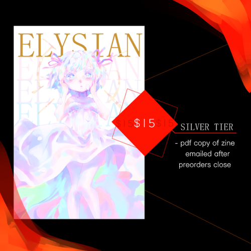 elysianzine: | PRE-ORDERS ARE NOW OPEN! | Elysian: A Land of the Lustrous zine is a perfect bound, 5