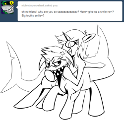 spoookyshark:  ask-sullen:  nibbletteponyshark: