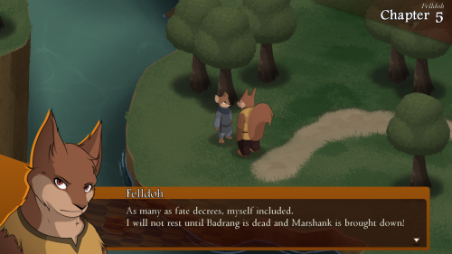 Another Totally Real Screenshot From A Redwall RPG Game