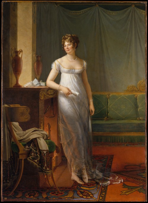 Portrait of Catherine Noël Worlee, by François Pascal Simon, Baron Gérard, Metropolitan Museum of Ar