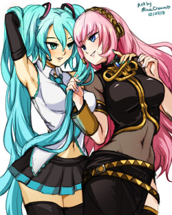 #423 Miku x LukaCommission meSupport me on