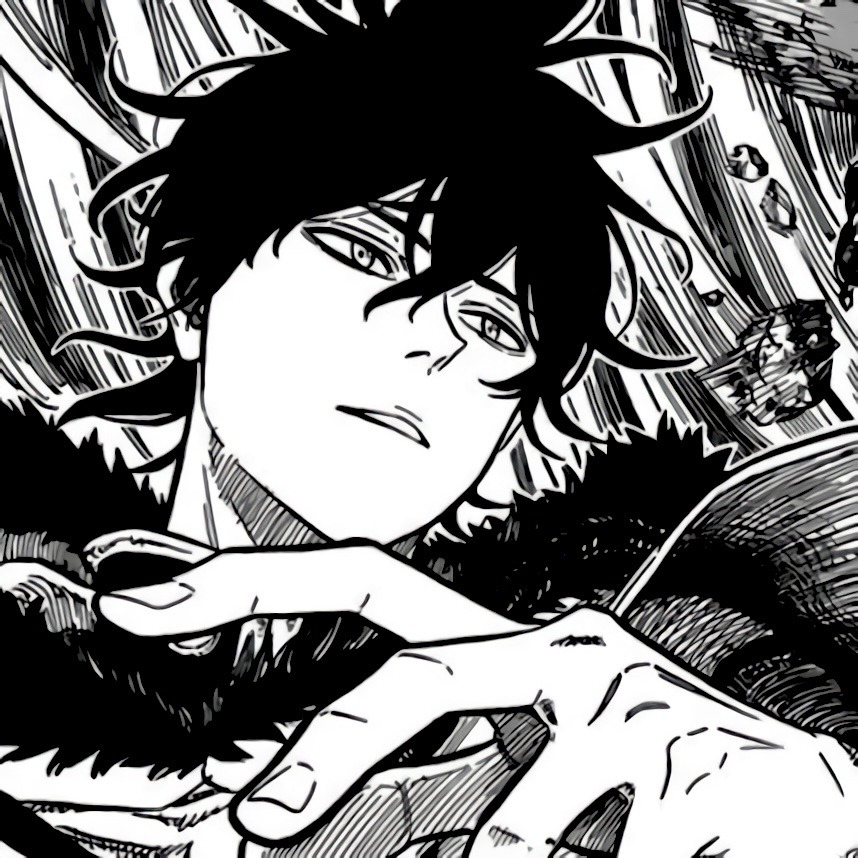 Yuno From Black Clover Manga Icons