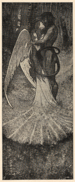 thefugitivesaint:Artuš Scheiner (1863-1938), “Lustige Blätter”, #15, 1901Sou