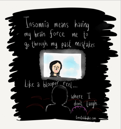 twisteddoodles:
“ Insomnia
”