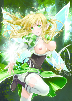 hentaityrant:  Leafa from Sword Art Online Request from nintentia SAO request from thaeer88 My Uncensored Hentai Blog: http://hentaityrant.tumblr.com/ 