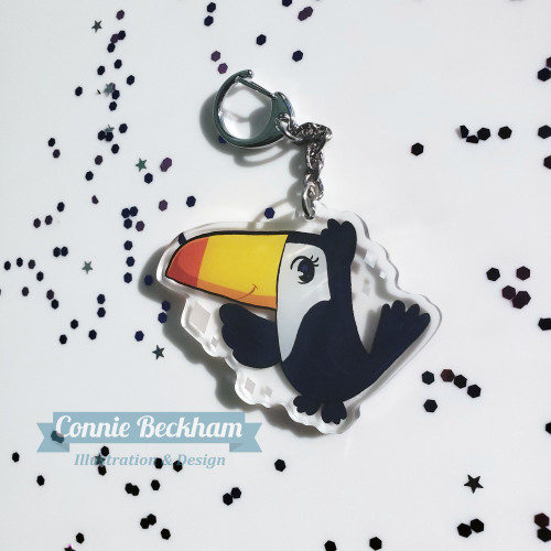 Cute toucan charms are available on my Etsy page!Etsy  |  Instagram