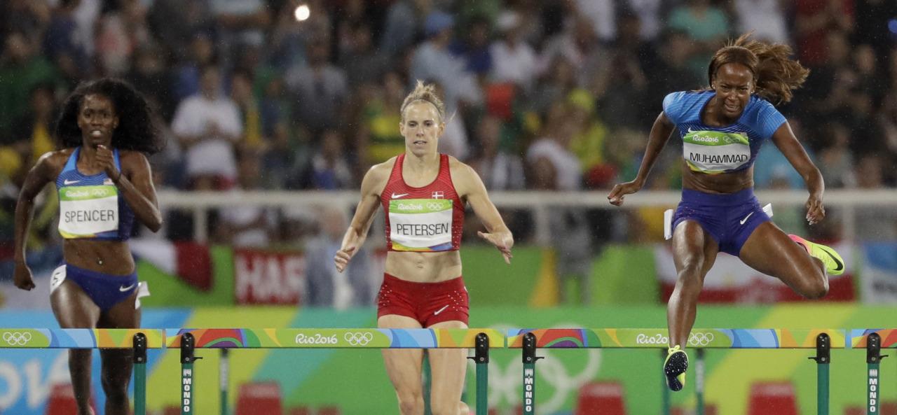 the-movemnt:  Dalilah Muhammad becomes the first US woman to win gold in 400m hurdles.Dalilah