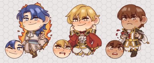 radicrow:I have new charms up in my shop for order this round! for the fe4 fans :)