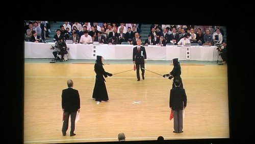 In Japan, you can watch kendo live from TV.