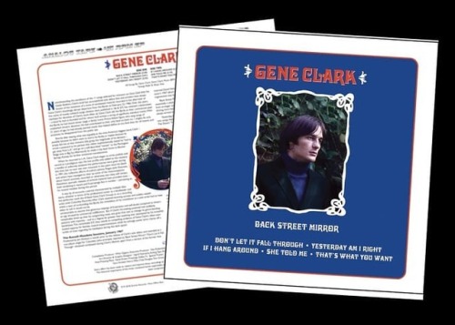 The Gene Clark Back Street Mirror EP will be available on Record Store Day 4/21!Included on this 1