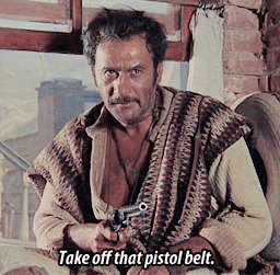bloncos:Eli Wallach and Clint Eastwood in The Good, the Bad and the Ugly (1966)