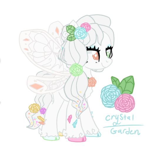 MLP Fairies!!......that Are Totally Not Based Off Of Momo Slimes Fairy Gardens...